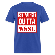 Load image into Gallery viewer, Straight Outta WSSU Classic T-Shirt - royal blue