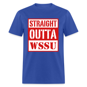 Straight Outta WSSU Classic T-Shirt - royal blue