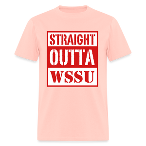 Straight Outta WSSU Classic T-Shirt - blush pink 