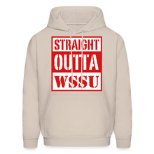 Load image into Gallery viewer, Straight Outta WSSU Hoodie by Hanes - Sand