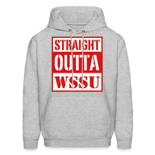 Load image into Gallery viewer, Straight Outta WSSU Hoodie by Hanes - heather gray