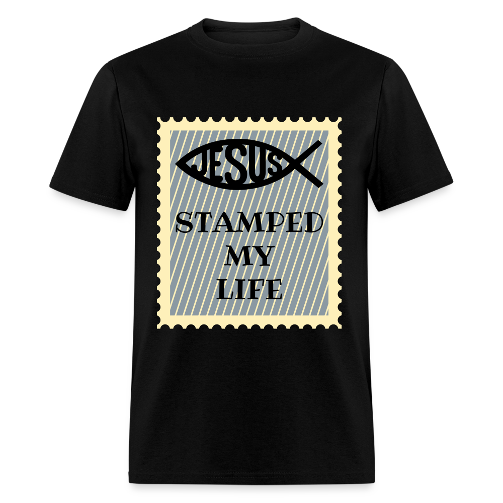 Jesus Stamp Classic T-Shirt - black