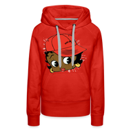 Betty Boop Women’s Premium Hoodie DTG - red