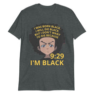 Huey Black 9:29 Short-Sleeve Unisex T-Shirt