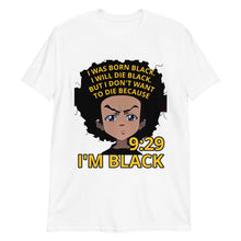 Load image into Gallery viewer, Huey Black 9:29 Short-Sleeve Unisex T-Shirt