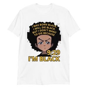 Huey Black 9:29 Short-Sleeve Unisex T-Shirt