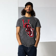 Load image into Gallery viewer, WSSU Denim T-Shirt DTF Printed