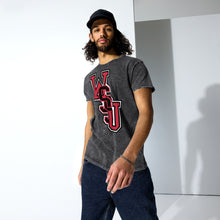 Load image into Gallery viewer, WSSU Denim T-Shirt DTF Printed