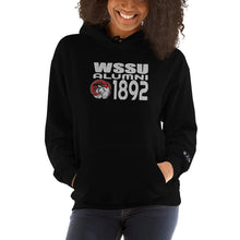 Load image into Gallery viewer, WSSU ALUMNI Embroidered Hoodie by Bear Minimal