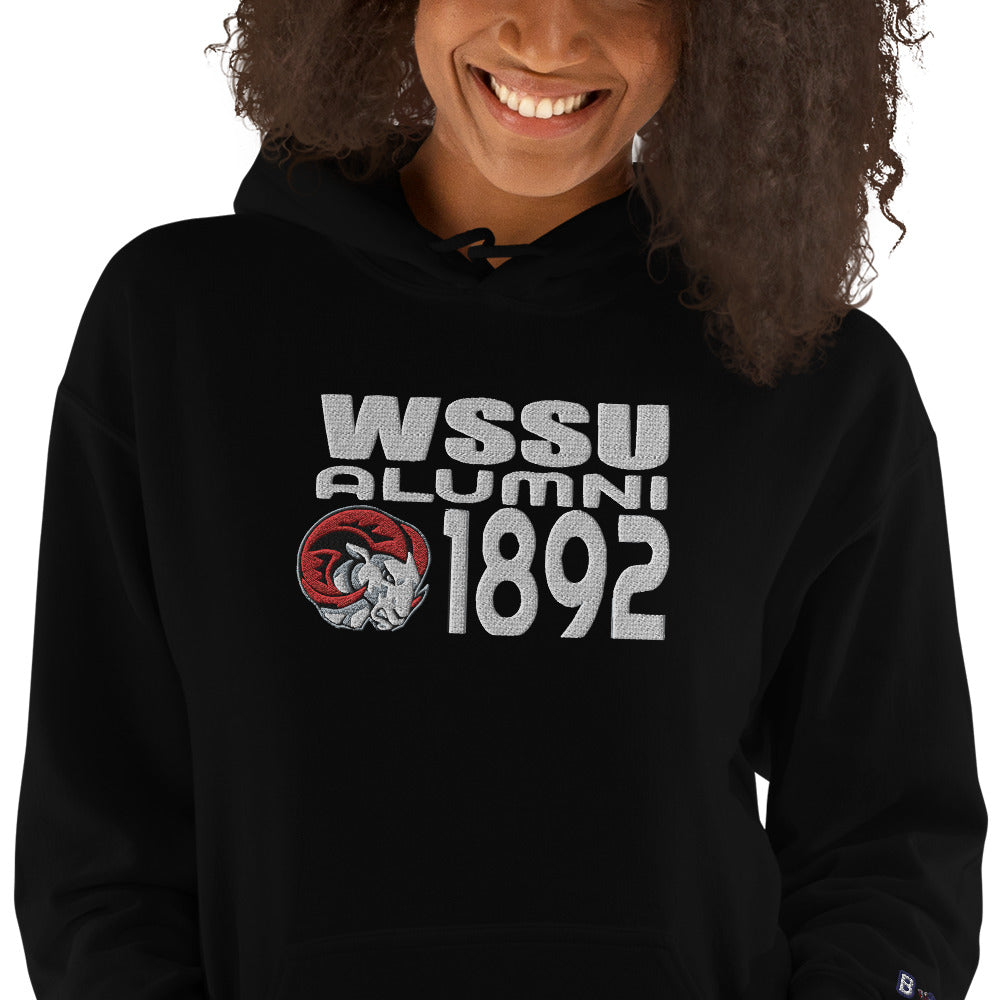 WSSU ALUMNI Embroidered Hoodie by Bear Minimal