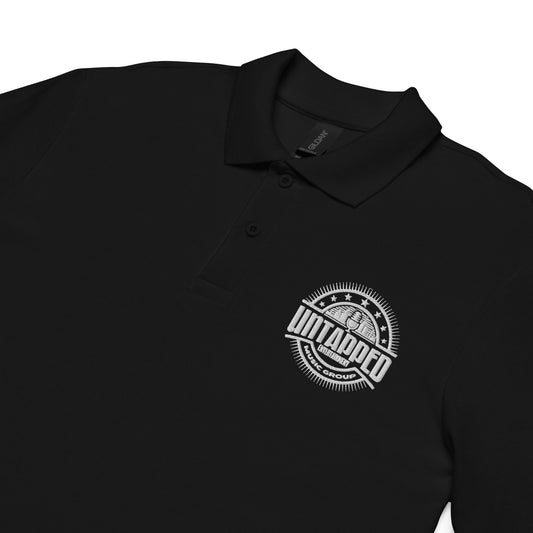 Untapped Unisex pique polo shirt