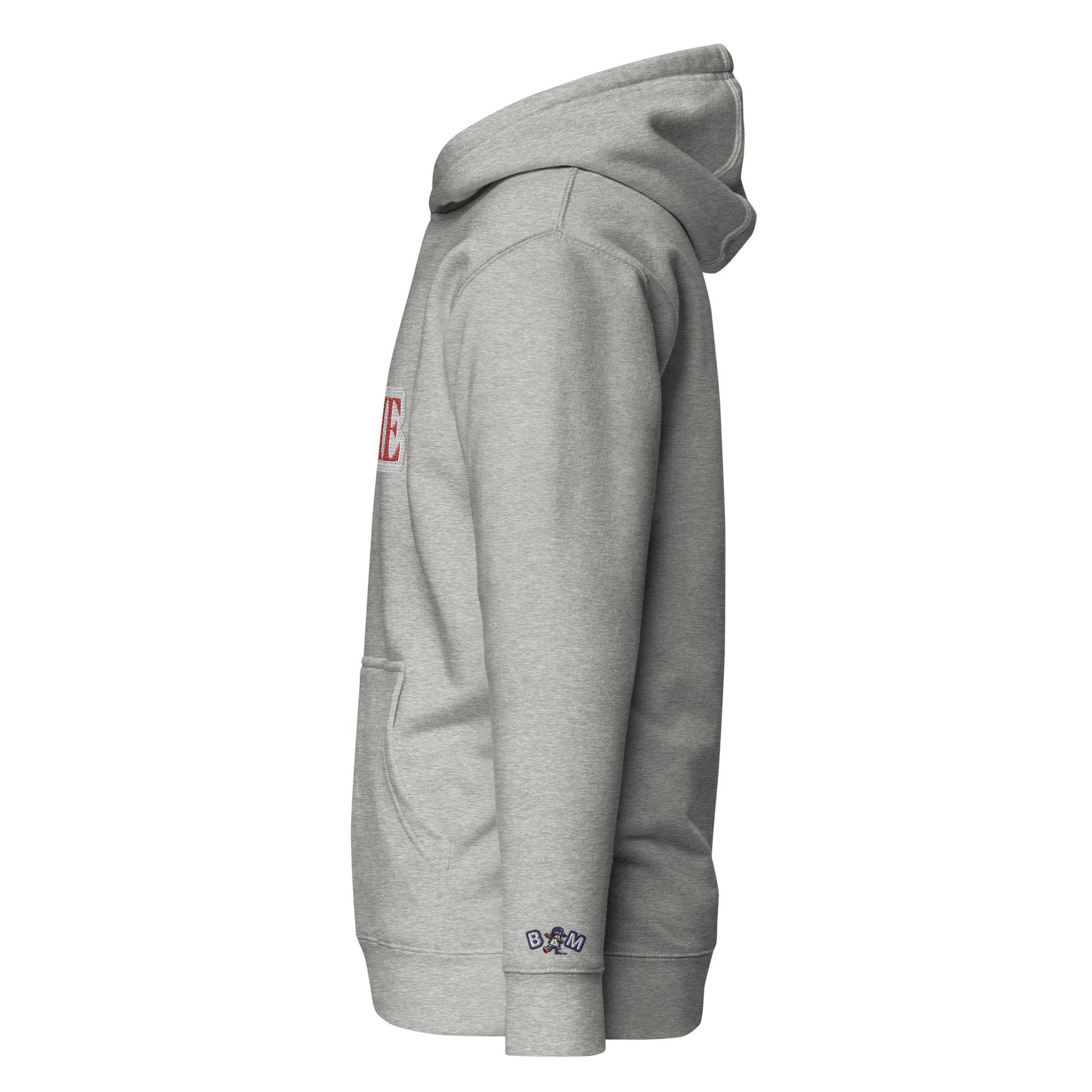 Home Ram Embroidery Hoodie by Bear Minimal