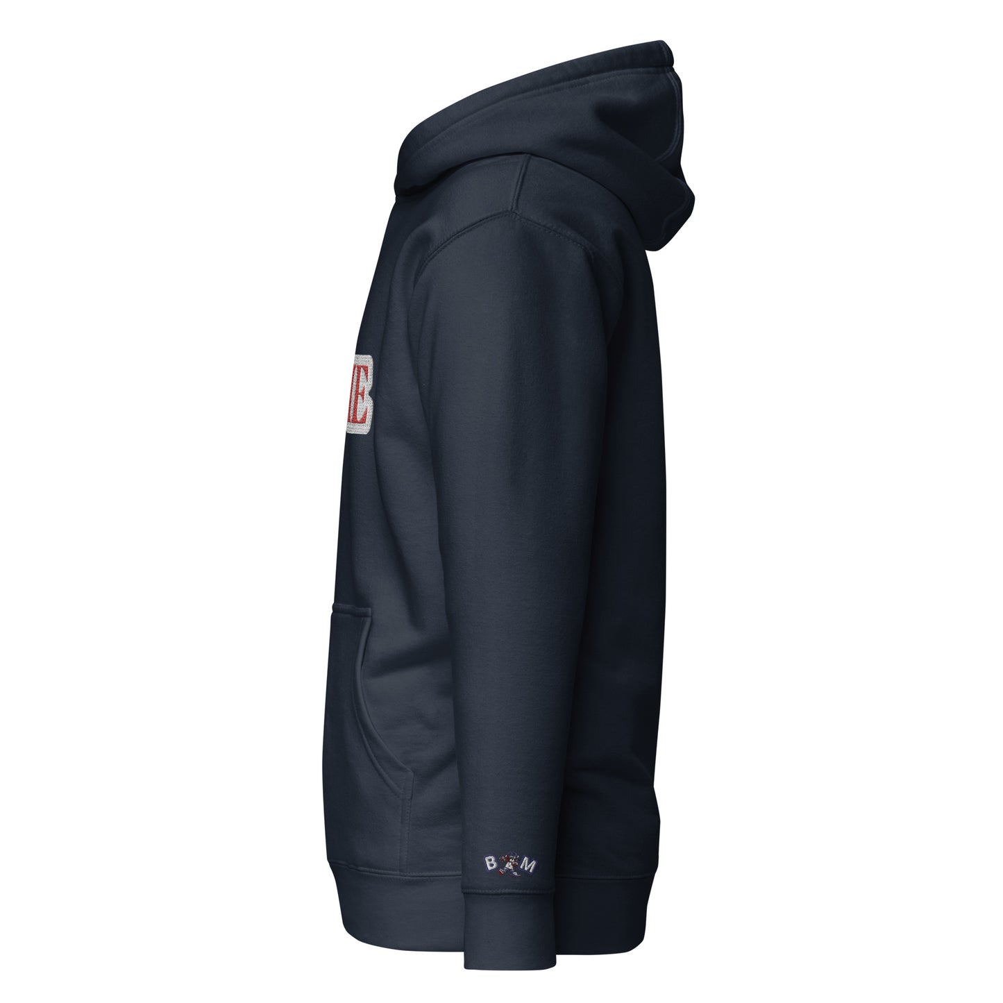 Home Ram Embroidery Hoodie by Bear Minimal