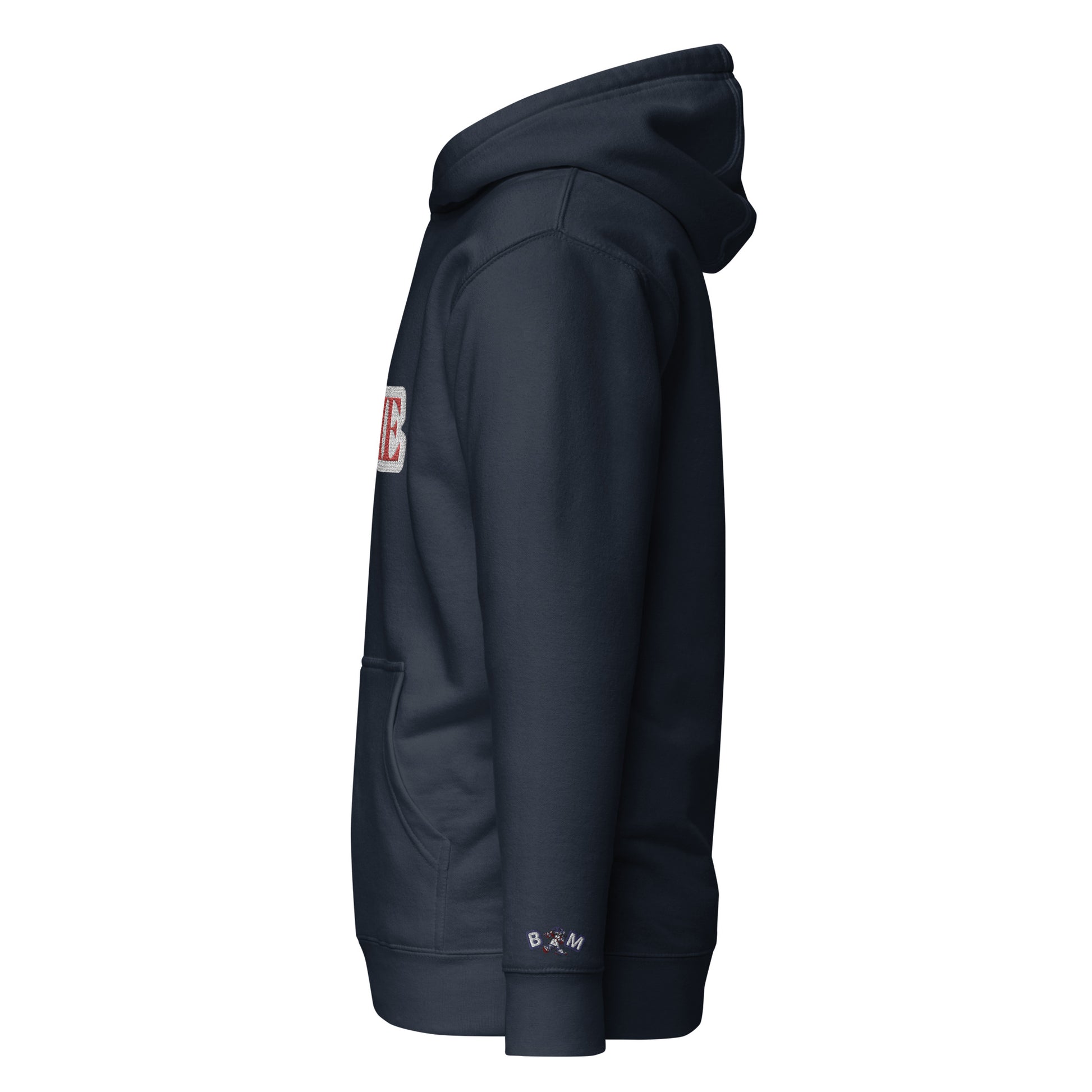 Home Ram Embroidery Hoodie by Bear Minimal