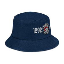 Load image into Gallery viewer, WSSU TOP RAM HEAD Denim bucket hat