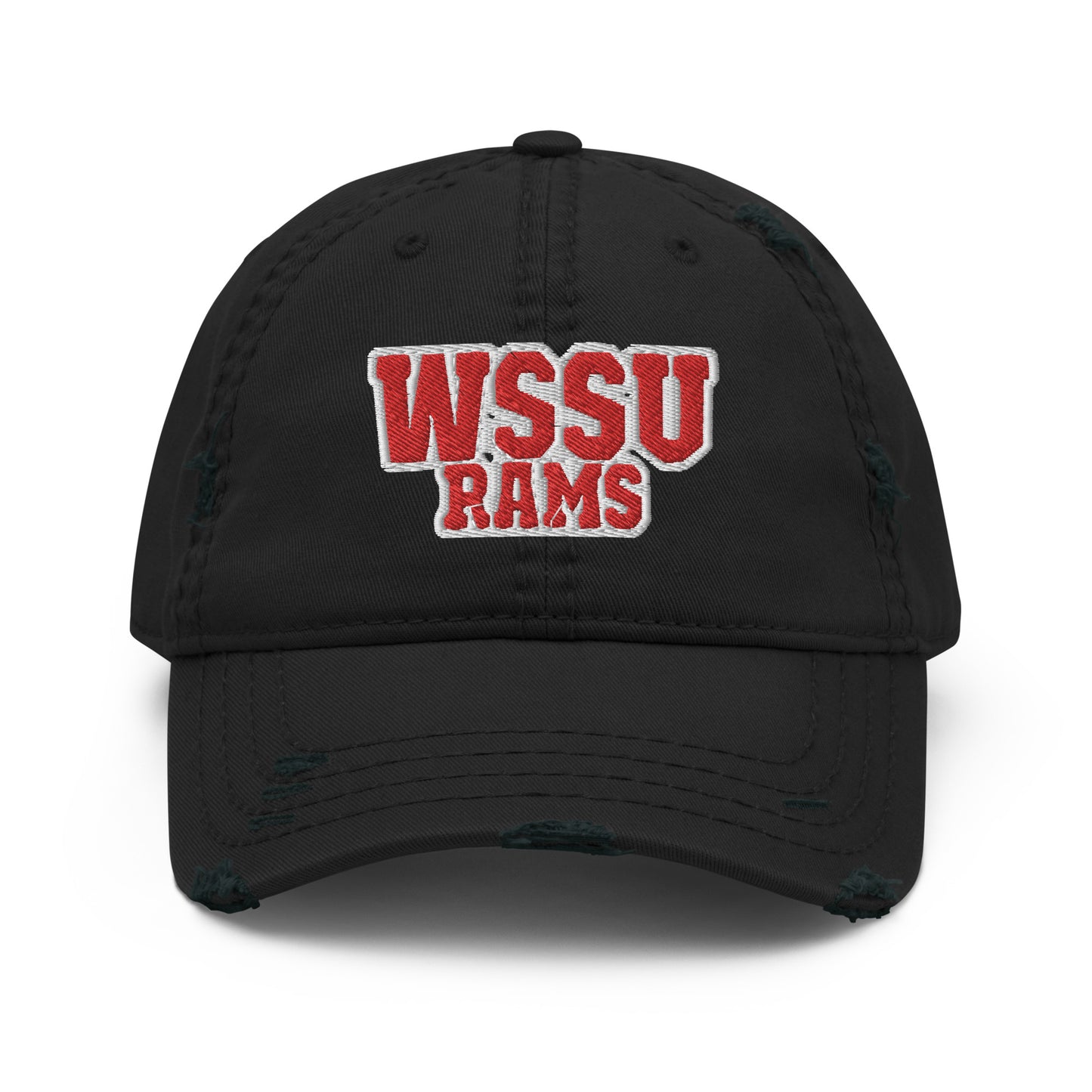 WSSU RAMS Distressed Hat by ReCet