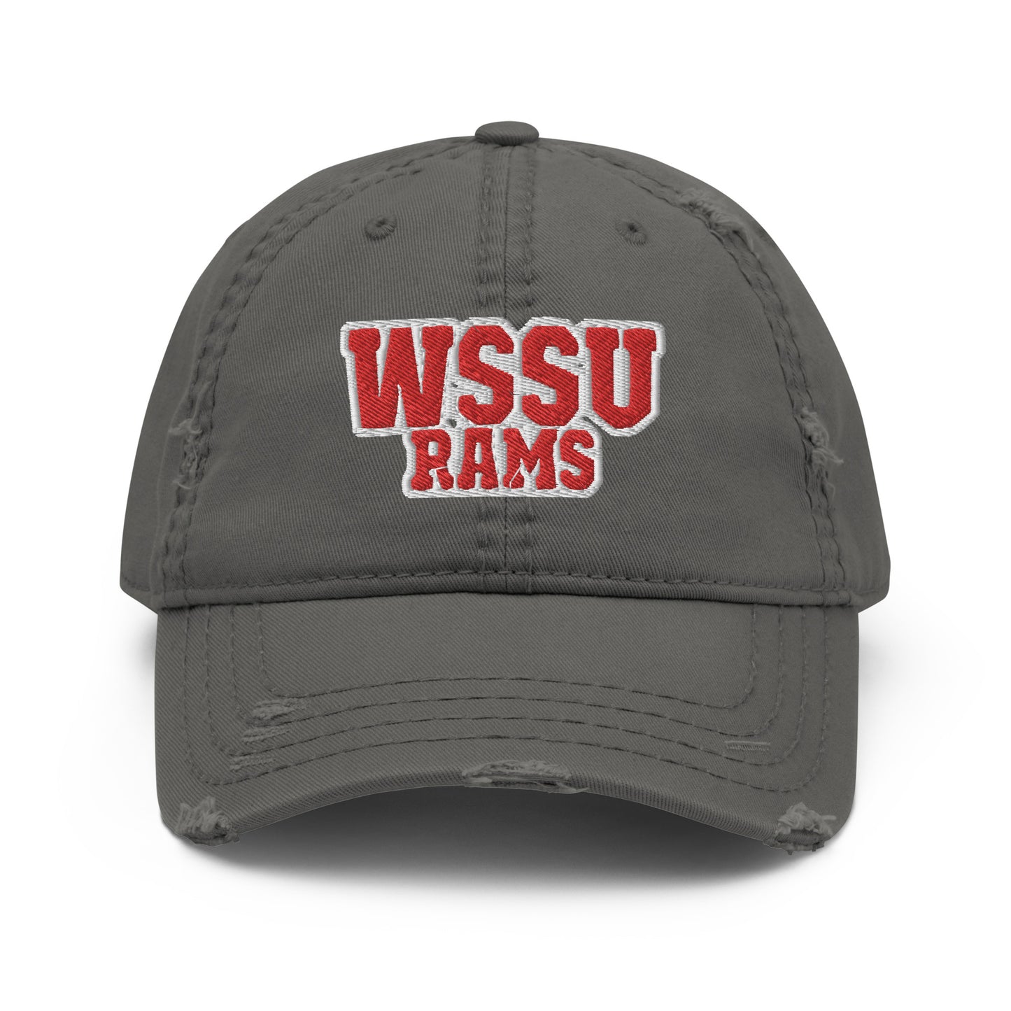 WSSU RAMS Distressed Hat by ReCet