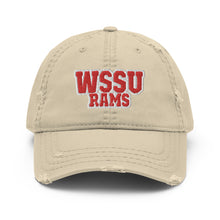 Load image into Gallery viewer, WSSU RAMS Distressed Hat by ReCet