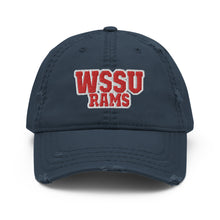 Load image into Gallery viewer, WSSU RAMS Distressed Hat by ReCet