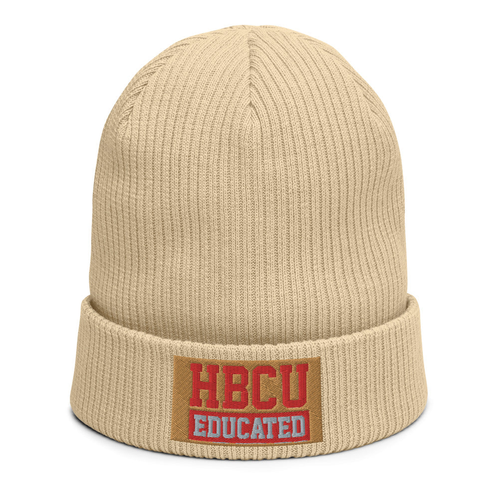 HBCU Organic ribbed beanie