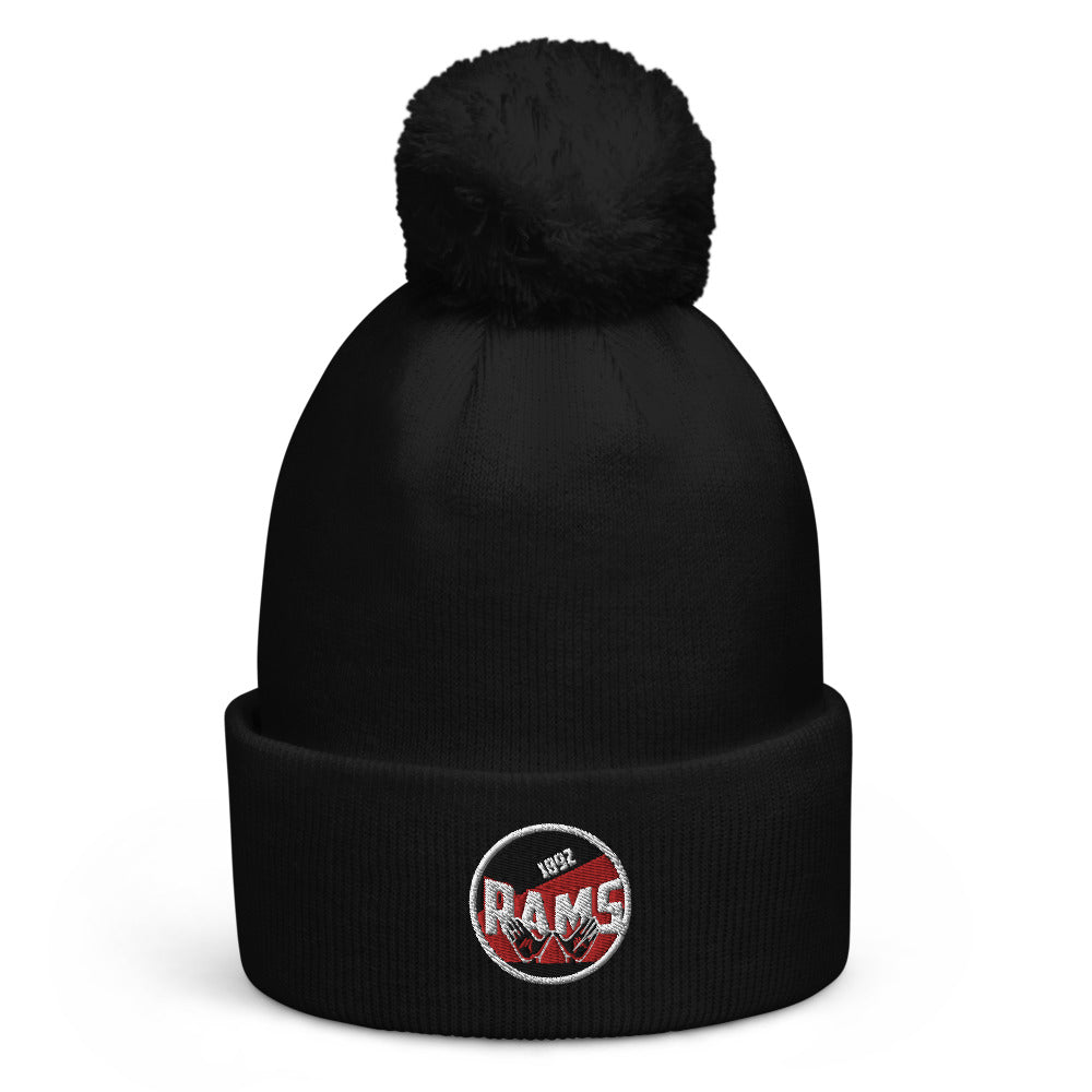 RAMS Pom Pom Beanie