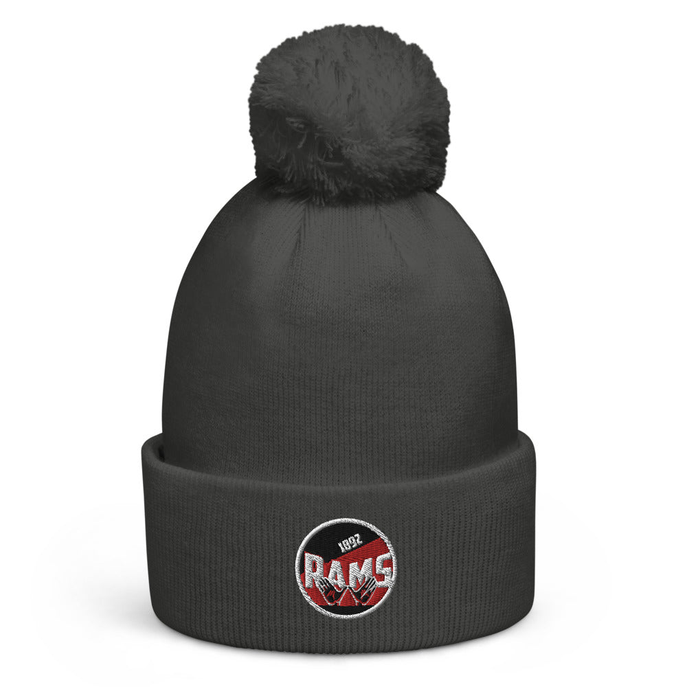 RAMS Pom Pom Beanie