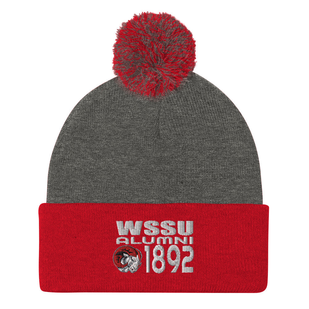 WSSU ALUMNI Pom-Pom Beanie
