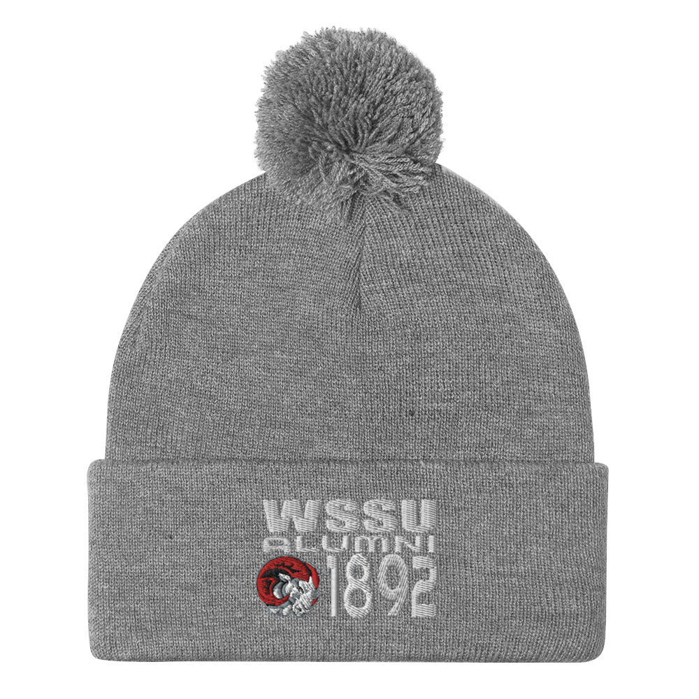 WSSU ALUMNI Pom-Pom Beanie