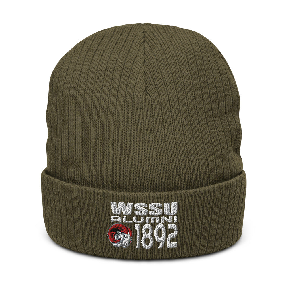 WSSU ALUMNI Recycled cuffed beanie
