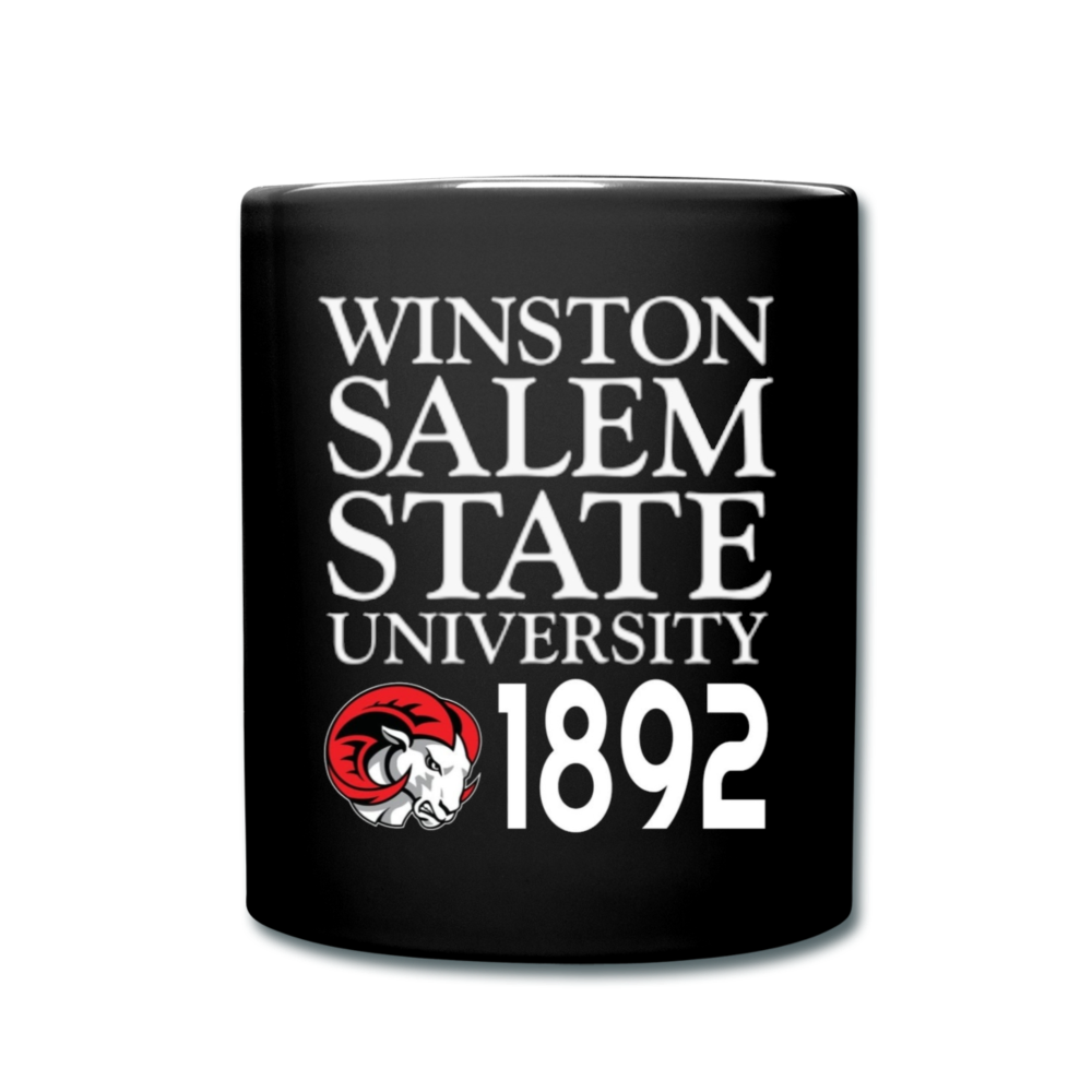 WSSU Full Color Coffee Mug - black