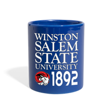 Load image into Gallery viewer, WSSU Full Color Coffee Mug - royal blue
