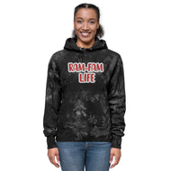 RAM-FAM LIFE Champion tie-dye hoodie