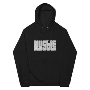 Hustle Unisex eco raglan hoodie