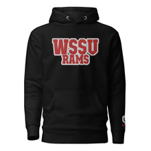 Load image into Gallery viewer, WSSU RAMS Embroidery Hoodie by ReCet