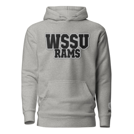 WSSU RAM Embroidery Hoodie by ReCet