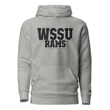 Load image into Gallery viewer, WSSU RAM Embroidery Hoodie by ReCet