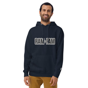 RAM-FAM Embroidery Hoodie by ReCet