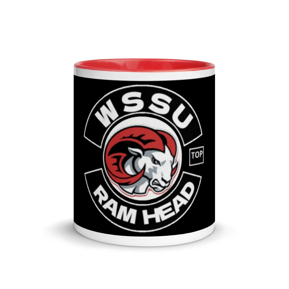 Top Ram Head Mug with Color Inside